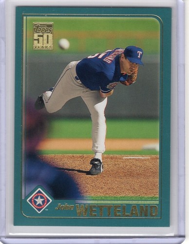 JOHN WETTELAND 2001 Topps #96 - RANGERS | eBay