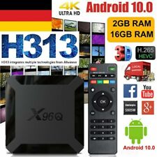 X96q Smart TV-Box Android 10.0 h313 Allwinner Quad-Core 2gb+16gb 4k 3d M Player