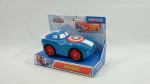 Marvel Super Hero Adventures Hero Drive Smash Squad Captain America - Picture 1 of 3