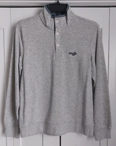 Perry Ellis America Men's Stone Heather Gray Long Sleeve Sweatshirt NWT - Picture 1 of 3