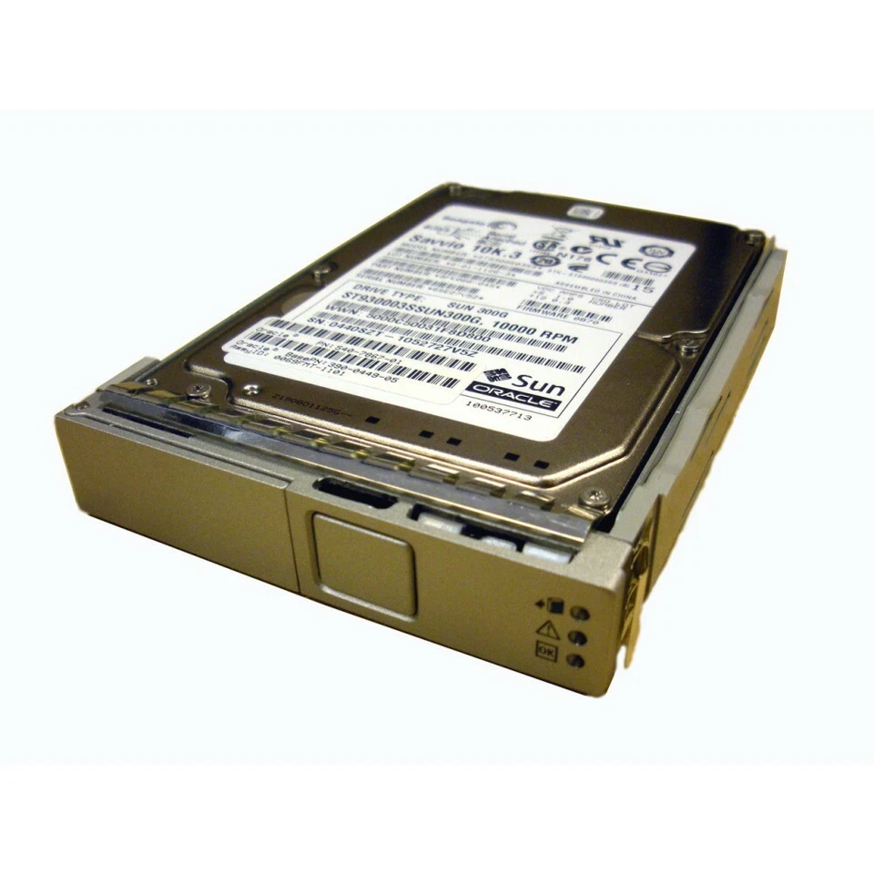 Sun 540-7867 XRA-SS2ND-300G10K 300GB 10K SAS Hard Drive w/ Nemo Bracket - Image 1 of 3