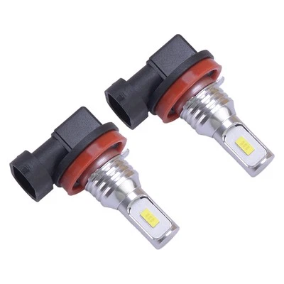 2 Pc White Light H11 6500K Headlight LED High Low Beam Headlamp Bulb New xg - Image 1 of 4