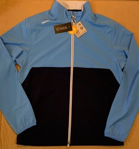 NWT $130 Puma Golf Monterey Wind 2-Way Zip Jacket Regal Blue / Navy Men’s Size L - Picture 1 of 9