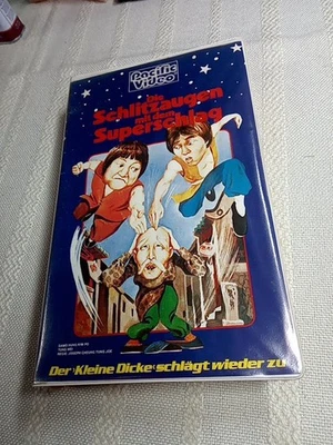 VHS Videokassette RARITÄT - DIE SCHLITZAUGEN MIT DEM SUPERSCHLAG (1979) -Pacific - Bild 1 von 4