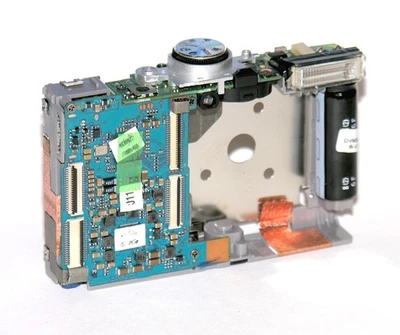 Main System Board w/Frame For Samsung L100 Digital Camera  - Repair Parts - Image 1 of 4