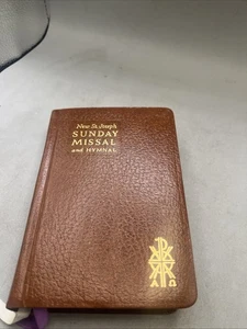 St. Joseph Sunday Missal And Hymnal New Revised Liturgy Complete Edition 1986 - Picture 1 of 22