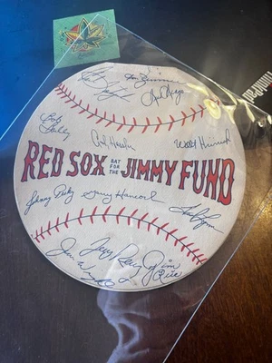 1978 Jimmy Fund бейсбол меню супер классный ** ультра редкая ** - Изображение 1 из 4