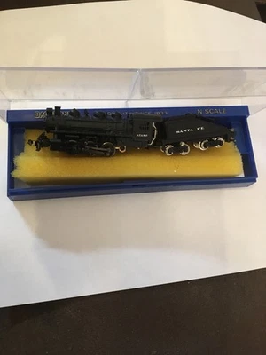 N Scale Bachmann N Scale USRA 0-6-0 Steam Locomotive With Slope Tender Santa Fe - Image 1 of 4