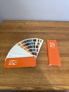 RAL K7 Color Chart, 216 Colors, Gloss, 5 Languages. 2021 Edition - Picture 1 of 8