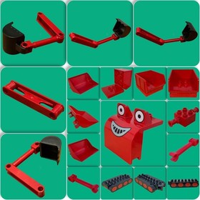 Lego Duplo Bob the Builder Buddel Caterpillar Wheel Loader 3289 3294 3596 3293 #D/19
