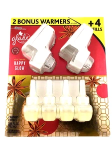 *🍎GLADE🍏*PLUGINS "APPLE~CINNAMON"{2}*BONUS*🍏🍎WARMERS+{4}SCENTED REFILLS🍎🍏 - Picture 1 of 8