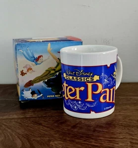 Disney Videos - W H Smith Peter Pan Mug - Boxed - Made In England - 90s - Picture 1 of 6
