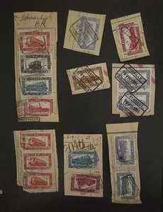 Lote de sellos de ferrocarril BÉLGICA en papel T15363 - Imagen 1 de 1