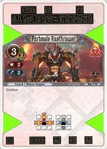 Partmole Axethrower - Set 2 - The Eye of Judgment TCG - Picture 1 of 6