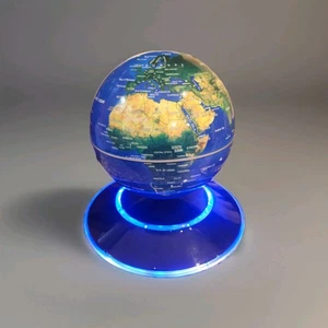 Lampe globe magnétique flottante lévitation veilleuses (lumières bleues) - Photo 1/2
