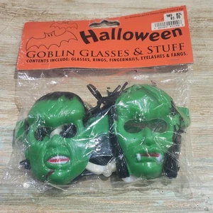 Vintage Halloween Goblin Eye Glasses Party Favors - Picture 1 of 10