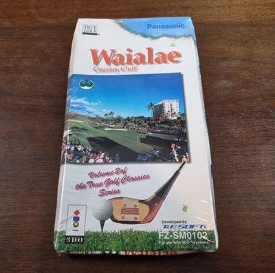 Waialae Country Club Golf Panasonic 3DO Brand New Factory Sealed Complete Wailae - Image 1 of 4