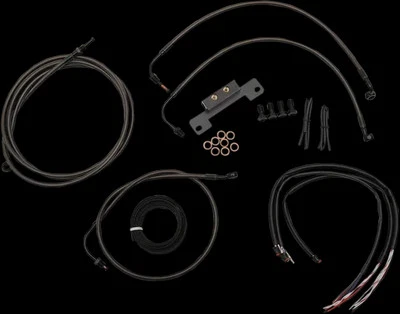 Kit de controles de manillar medianoche LA 15-17 pulgadas wo ABS Street Glide Special 14-15 Foto 1 de 3