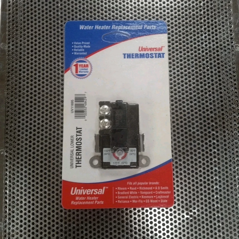 Rheem UV11695 Universal Electric Lower Thermostat - Standard 90⁰-150⁰ New - Image 1 of 2
