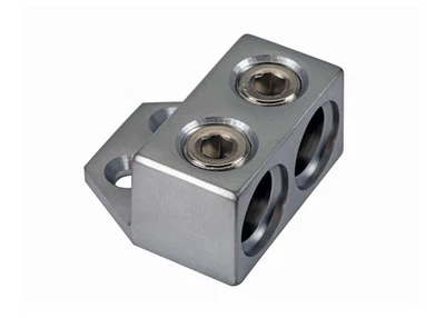 Kicker 46GT2 Car Audio 1/0 to 8 Gauge Ground Wire Termination Foot Block GT2 New - Image 1 of 2