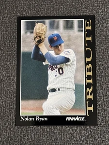 NOLAN RYAN - 1993 Pinnacle - TRIBUTE - California Angels #6 - Picture 1 of 2