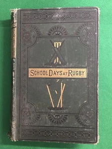Tom Brown’s School Days At Rugby 1882 Author’s Edition Houghton Mifflin - Imagen 1 de 10