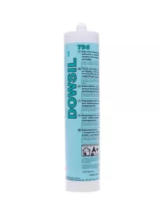 Dowsil 736 Red Heat Resistant Sealant 300ml Tube, Engine Sealant, Gasket Maker - Picture 1 of 1