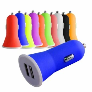 Cargador universal doble 2.1 A para automóvil rápido doble velocidad para todos los móviles y tabletas - Imagen 1 de 10