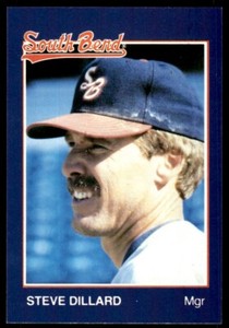 1988 Grand Slam Baseball Card Steve Dillard A South Bend White Sox #15