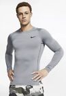 Nike Pro Men's Tight Fit Long Sleeve Top, Size XL  Grey BV5588-068 ✅ Fast 🚗