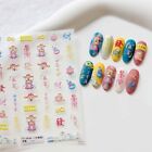 God of Wealth Chinese Nail Decals Chinese Nail Decorations  Girls