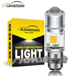 P15D-25-3 LED Motorrad Scheinwerfer Birne H6M ATV Fahrlicht Fernlicht 12 V 18 W - Bild 1 von 10