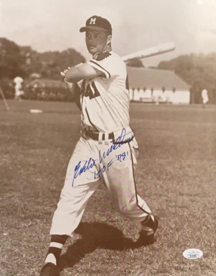 Eddie Mathews "HOF 78" Signed 11x14 Photo (JSA) - Image 1 of 2