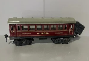 Märklin 1753/0 MITROPA vagone letto con armonica soffietto 17530 scala 0 - Foto 1 di 8
