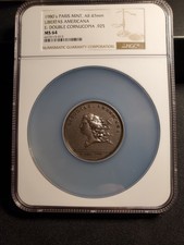 1980's Paris Mint Libertas Americana, Silver 47mm - NGC MS 64