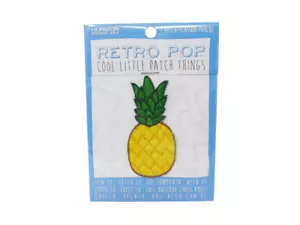 Retro Pop Cool Little Patch Things Applikation zum Aufnähen - Neu - Ananas - Bild 1 von 1