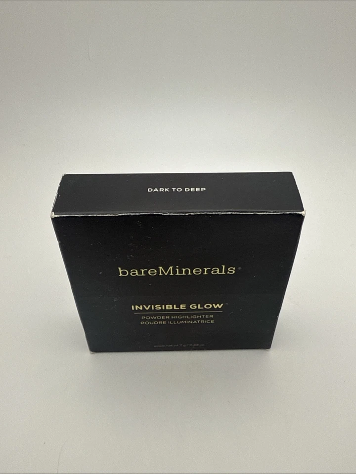 bareMinerals Invisible Glow Powder Highlighter DARK to DEEP  .24oz 7g BNIB (A2) - Image 1 of 1