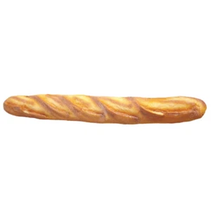 Chic Fake Baguette Bread Model 1pc Prop Size 45X6X3cm - Picture 1 of 12