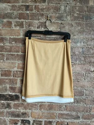 Falda vintage para mujer Helmut Lang, cintura 28”, 1997 sintetizador encarnado, Italia Foto 1 de 4