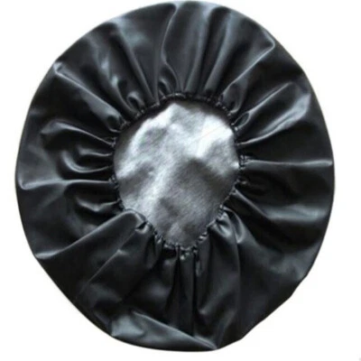 Car Wheel Tire Cover Protector Spare Tyre Protective PVC Leather 17in Black Auto - Image 1 of 4