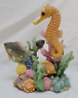 Herco Gift Professional Seahorse And Fish Ocean Floor Figurine 6"(W) X 6.5(H)