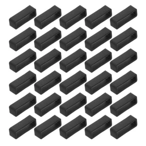 30 Pcs Watch Band Keeper Replacement Watch Bands Keeper Watch Strap Retainer - Picture 1 of 12