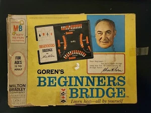 Charles Goren's Beginners Bridge - Teaching Card Game Tutor Milton Bradley 1967 - Picture 1 of 11