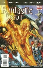 Fantastic Four The End #2 Comic 2007 - Marvel Comics - Human Torch Thing