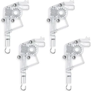 4pcs Tilt Mechanism Hook for 2 Low Profile Horizontal Blinds Wand Tilter with - Picture 1 of 7