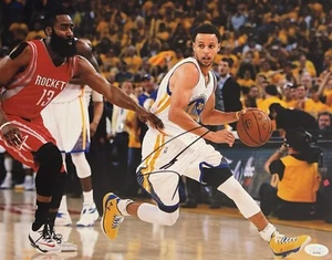 Stephen Curry Signed Autographed Golden State Warriors 11x14 Photo JSA COA - Picture 1 of 2