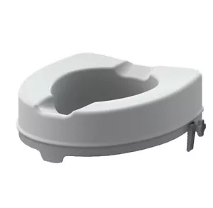 RIALZO WC DA 10CM PER ANZIANI ALZA WATER AUSILIO BAGNO UNIVERSALE - Foto 1 di 2