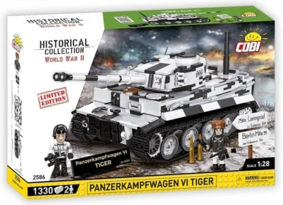 COBI 2586 Panzerkampfwagen VI white Tiger OstFront Leningrad Winter Limited 1:28 - Image 1 of 4