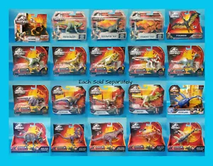 Jurassic World Attack Pack Dino Rivals Savage Strike Battle Damage Primal Attack - Picture 1 of 44