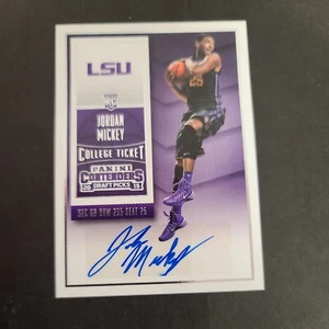 Jordan Mickey 2015-16 Panini Contenders Draft Picks College Ticket #120 RC Auto - Picture 1 of 9
